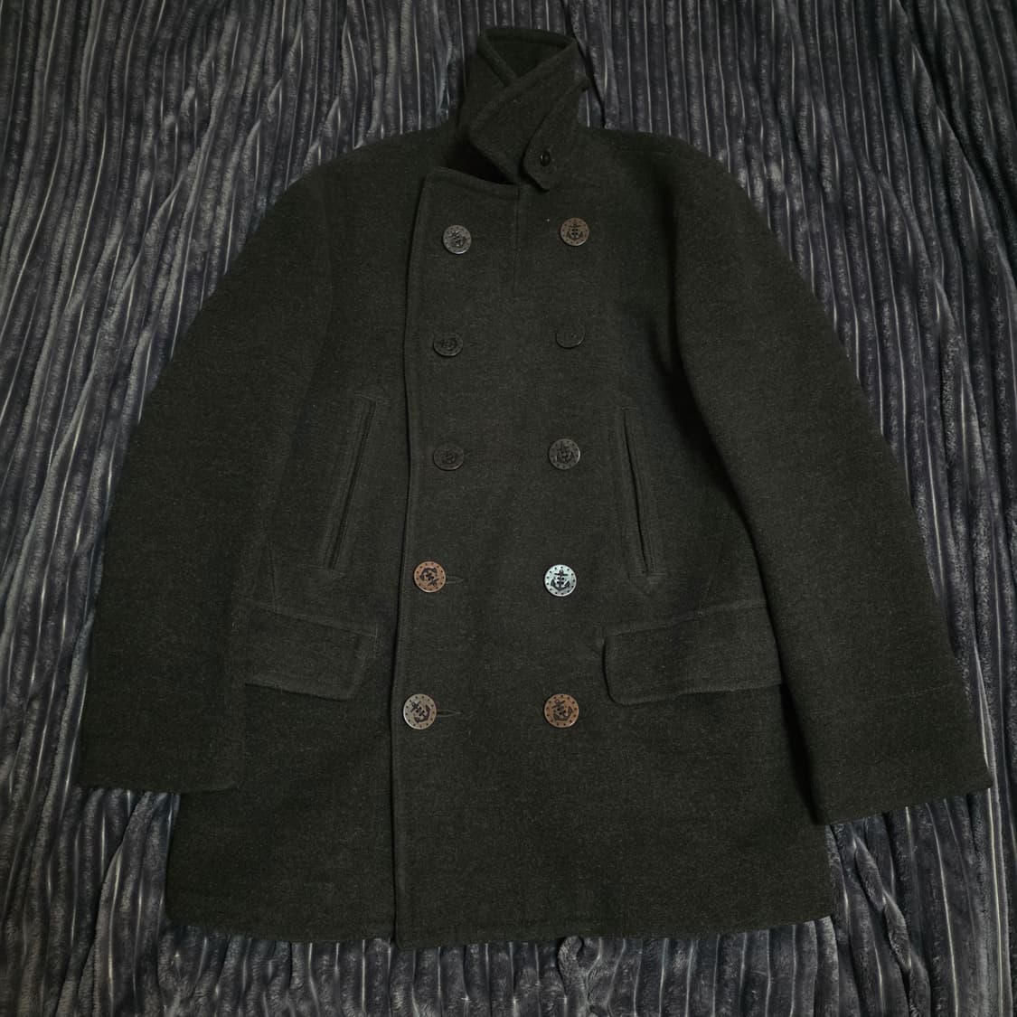 폴로 울100 아카데미 피코트 블랙 L(105) 상품이미지2