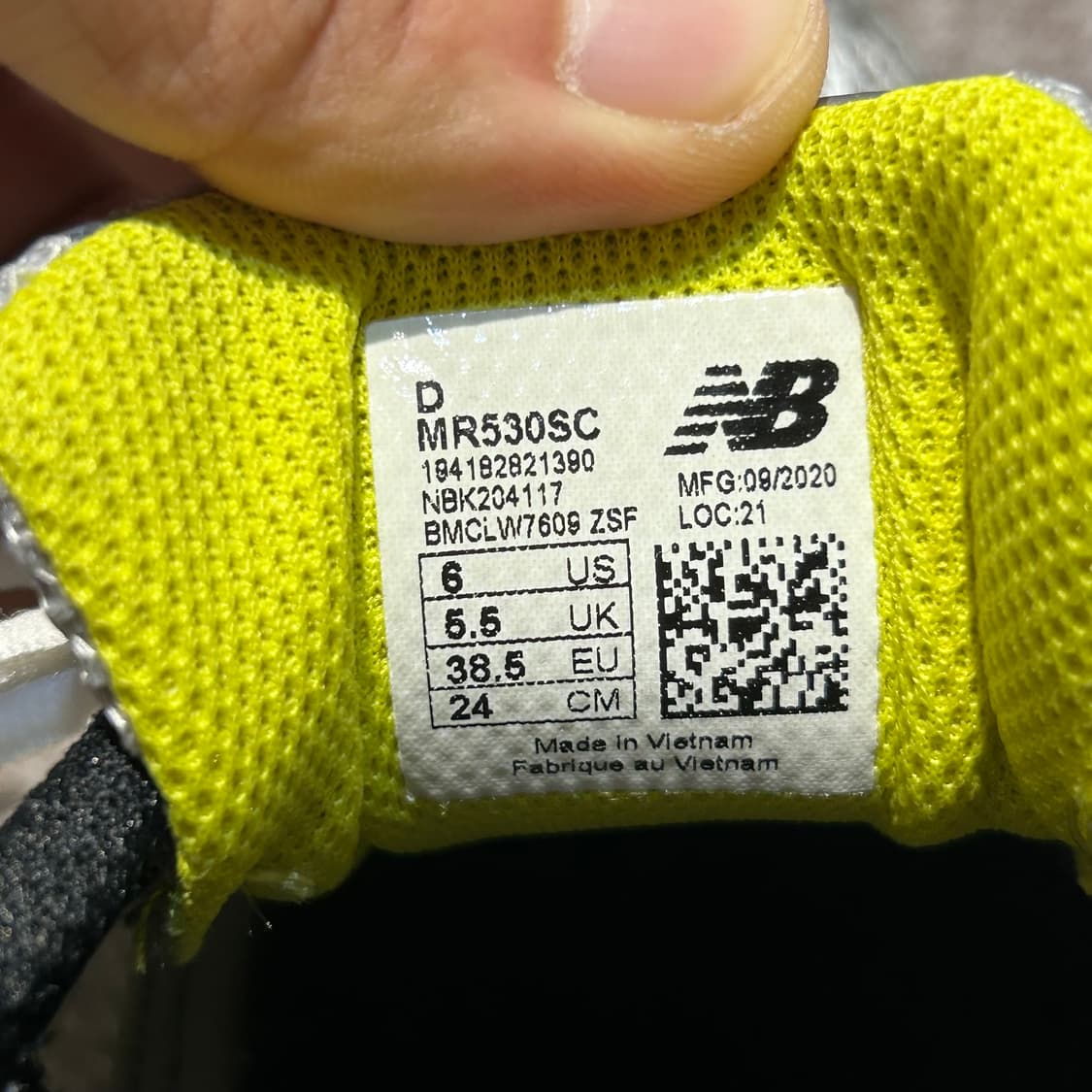 240) 뉴발 뉴발란스 530 메쉬 실버 운동화 러닝화 상품이미지8