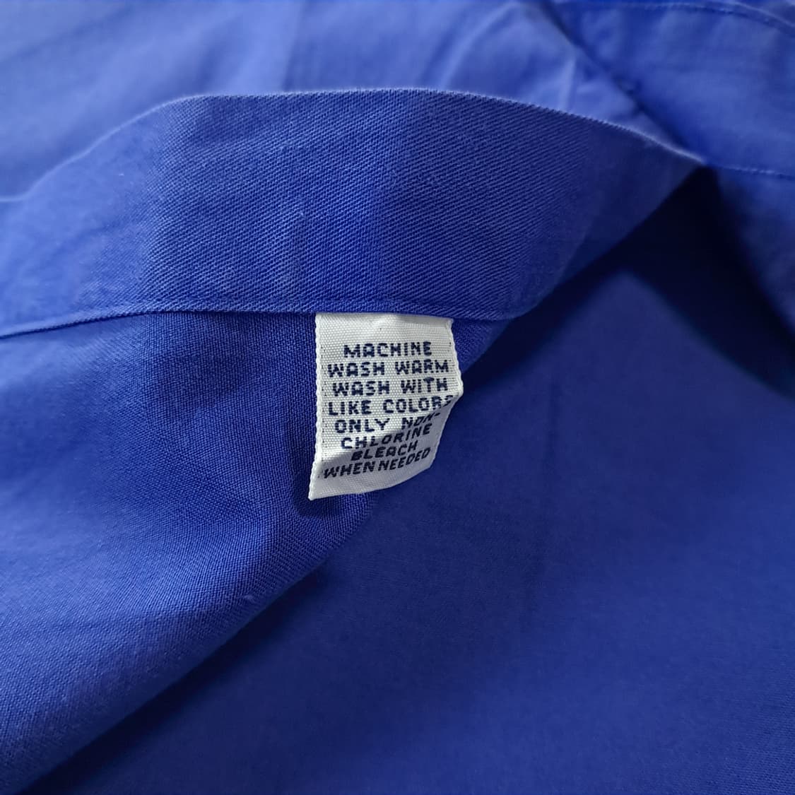 CK770 2XL 폴로 90s 멀티포니 로열블루 반팔 셔츠 남방 상품이미지5