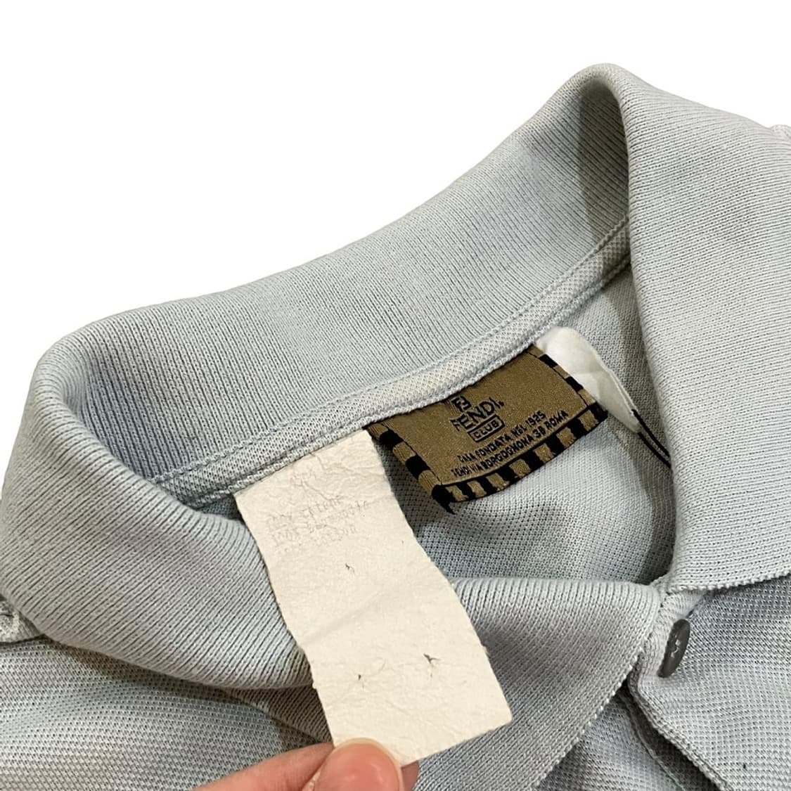 펜디 로고 반팔 카라티 상품이미지8