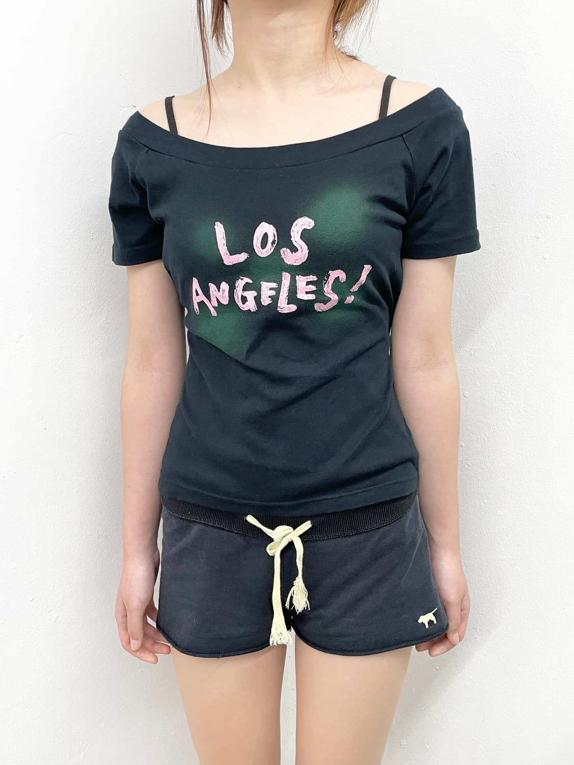 PINK 갸루 로고 숏츠 상품이미지5