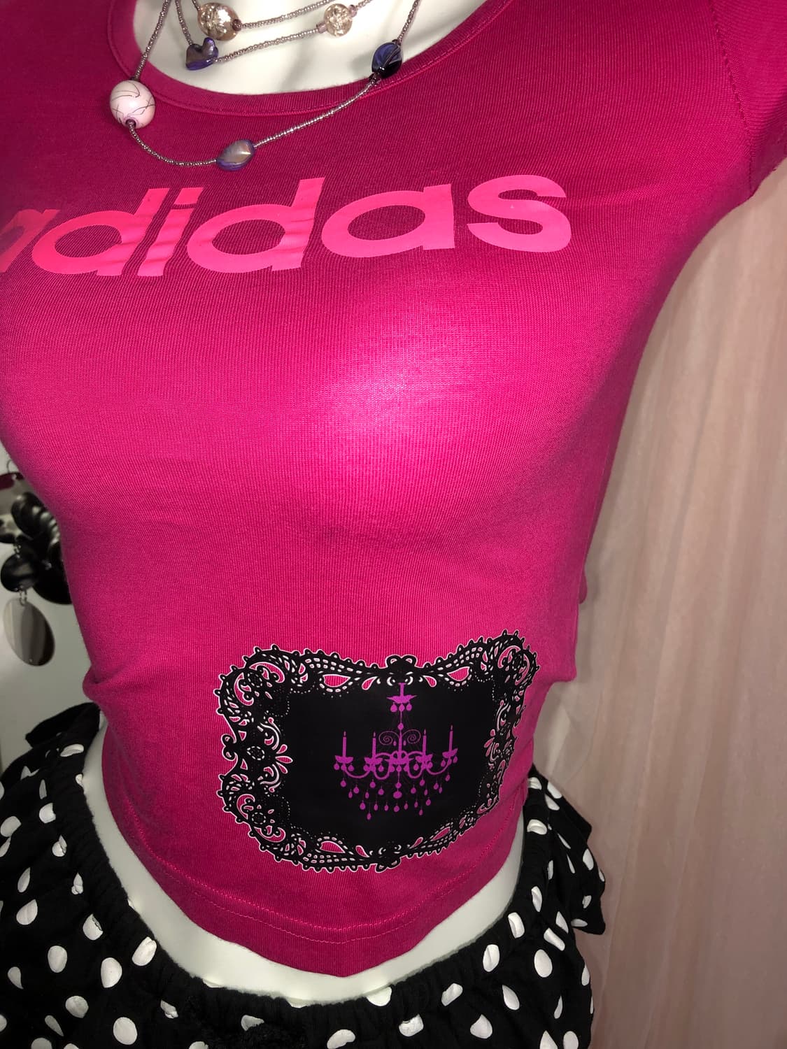 adidas pink top 상품이미지3