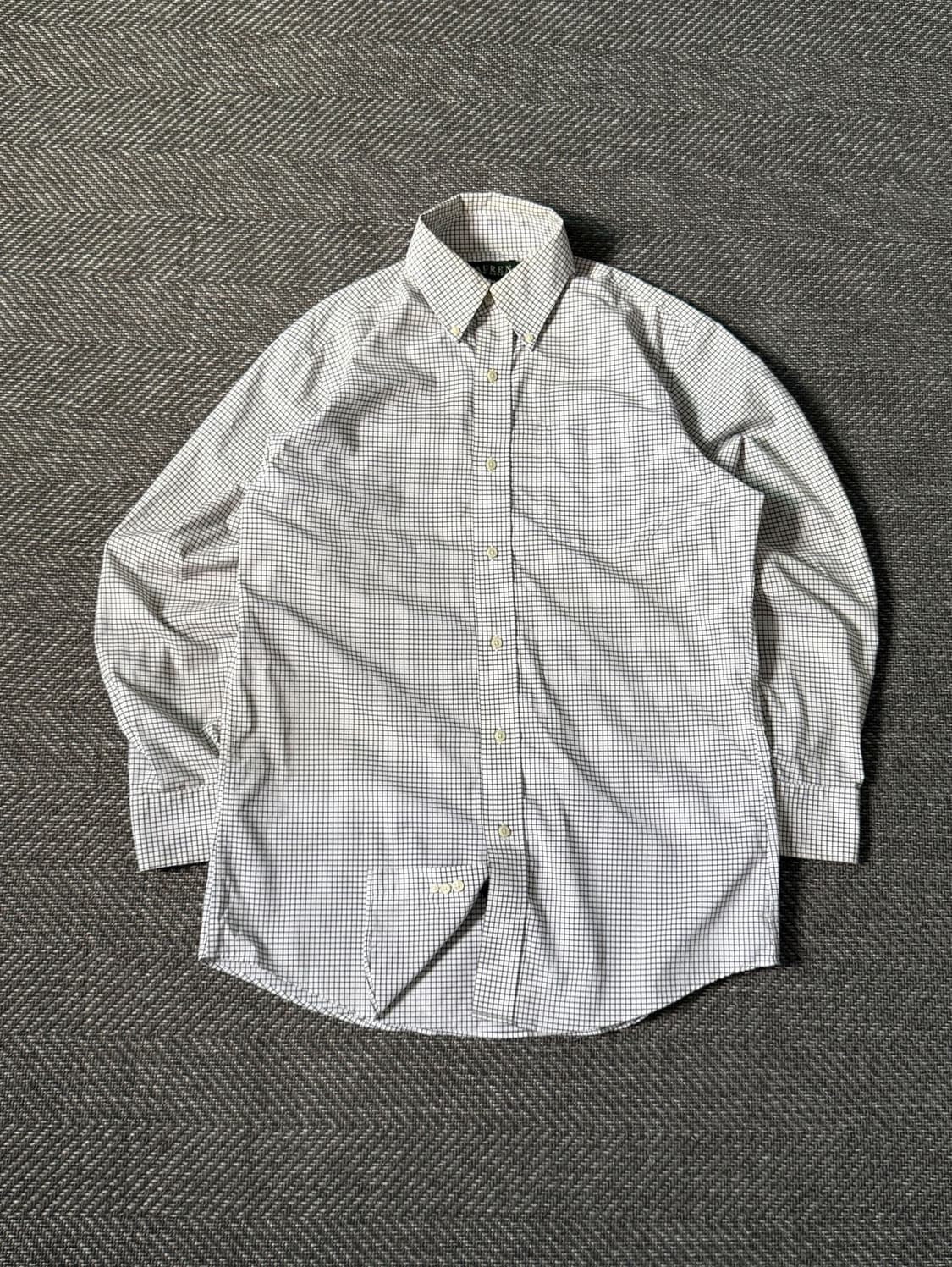 로렌 랄프로렌 논아이론 체크 셔츠 (100-105) 상품이미지1