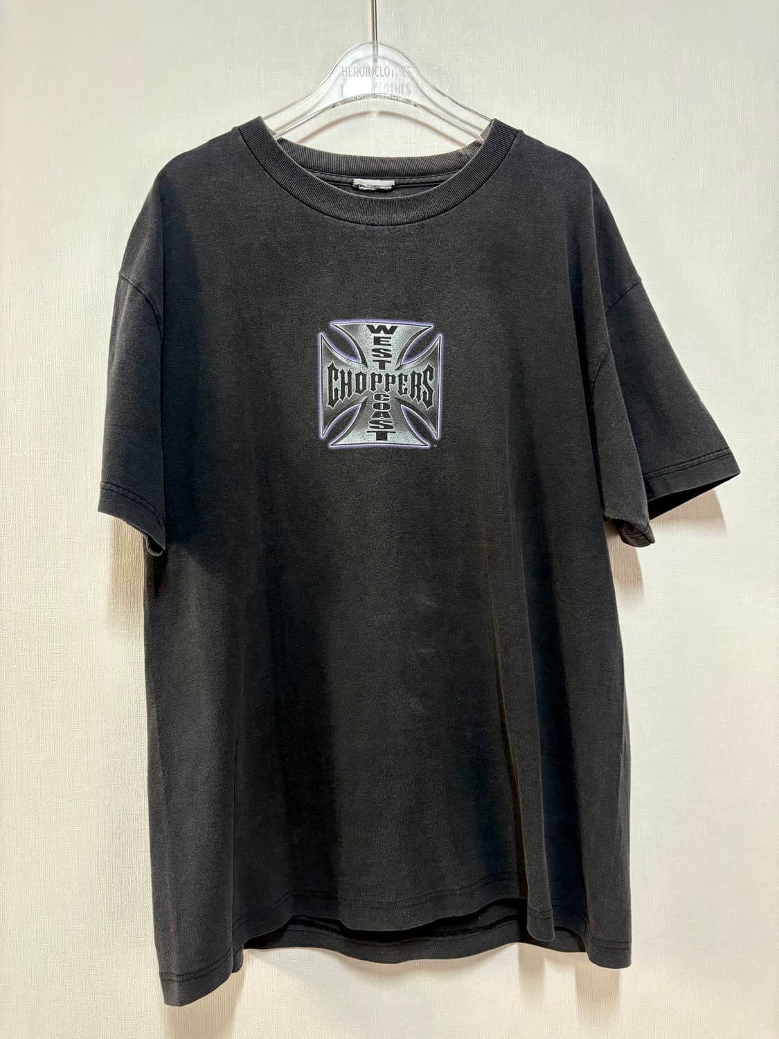 [L] West Coast Choppers 크롬 반팔 티셔츠 상품이미지1