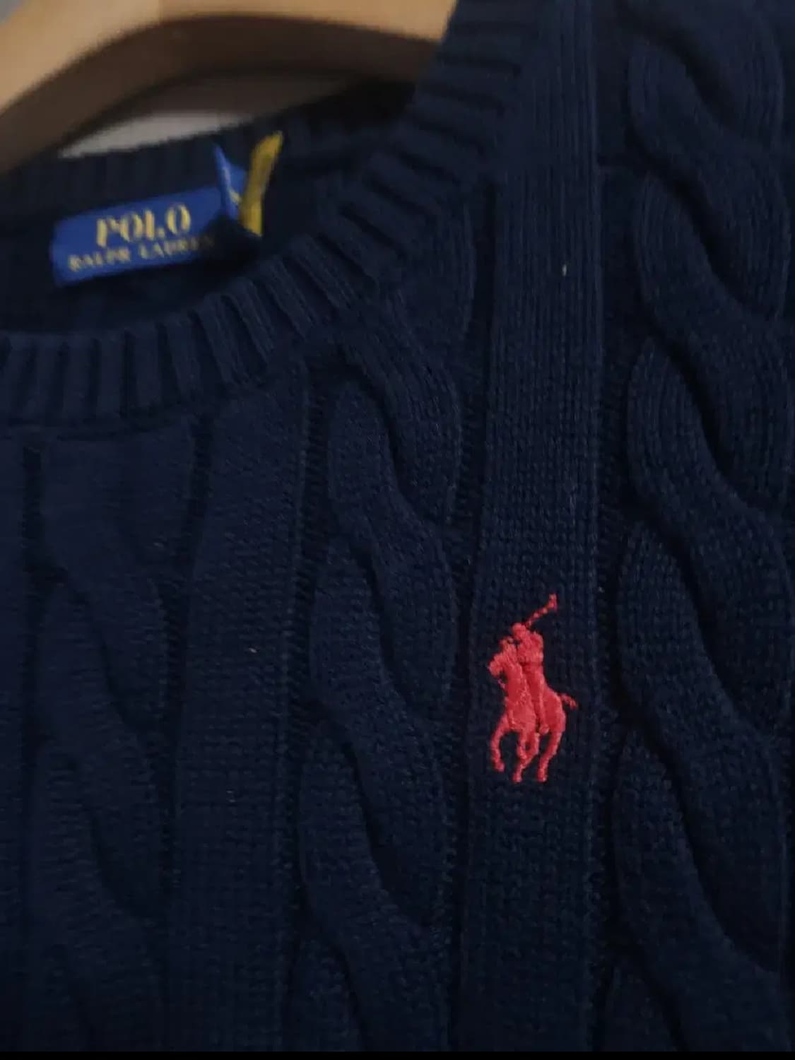 폴로 랄프로렌 꽈베기니트, M 상품이미지2