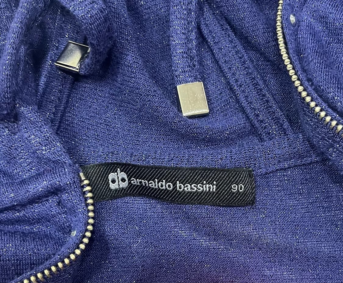 Y2K 갸루 라인스톤 글램 후드집업 슬림핏 상품이미지5