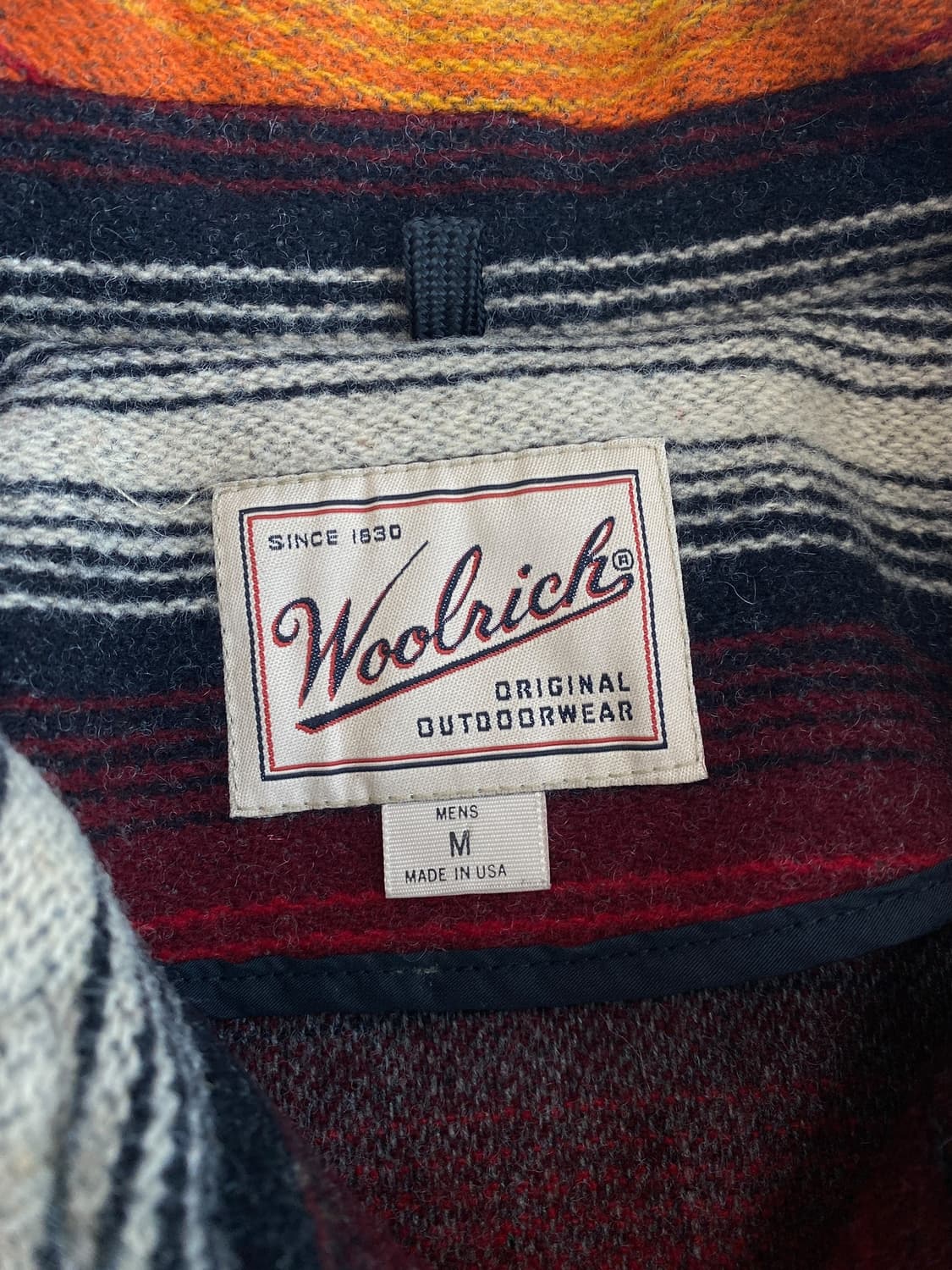 90‘s 울리치 네이티브 울 블랭킷 자켓 상품이미지9