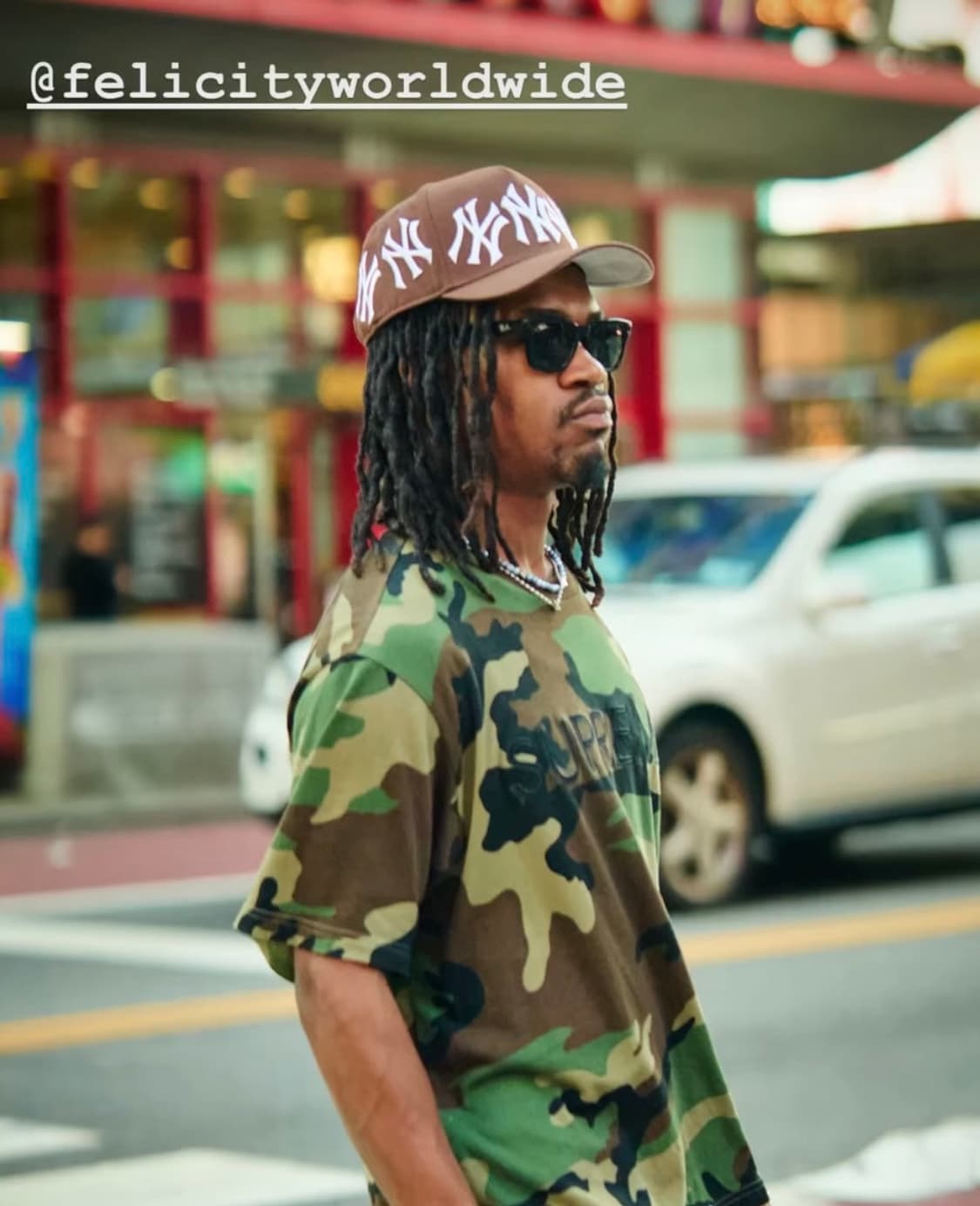 FELICITY WORLDWIDE 뉴욕 양키스 스냅백 모자 상품이미지2