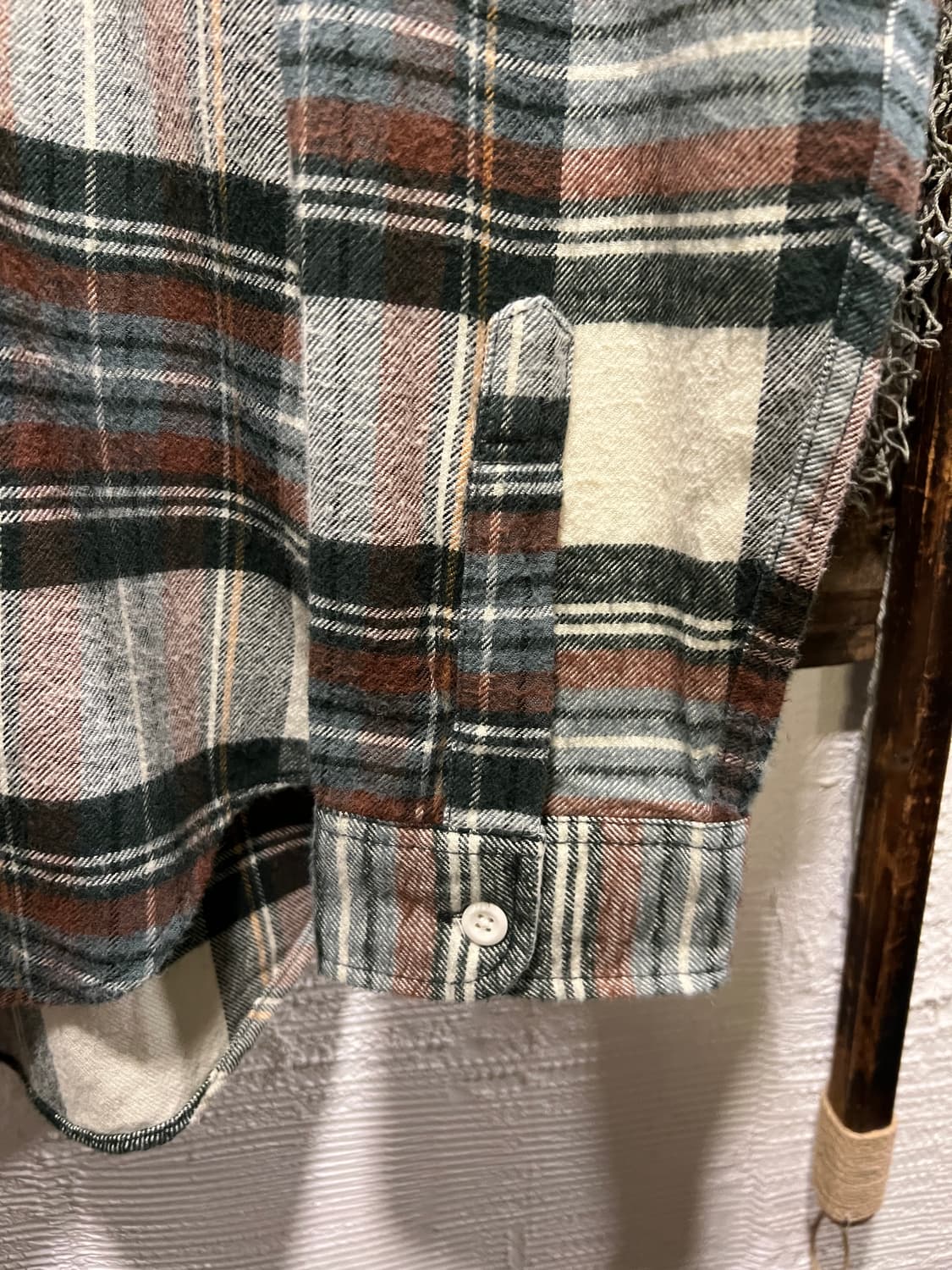 [XL]OSHKOSH 오시코시 타탄체크 플란넬 셔츠 상품이미지5