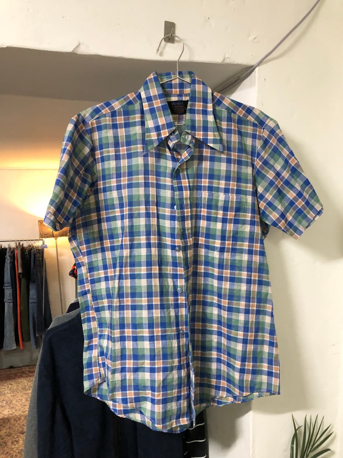Vancort Vintage check western shirts 상품이미지1
