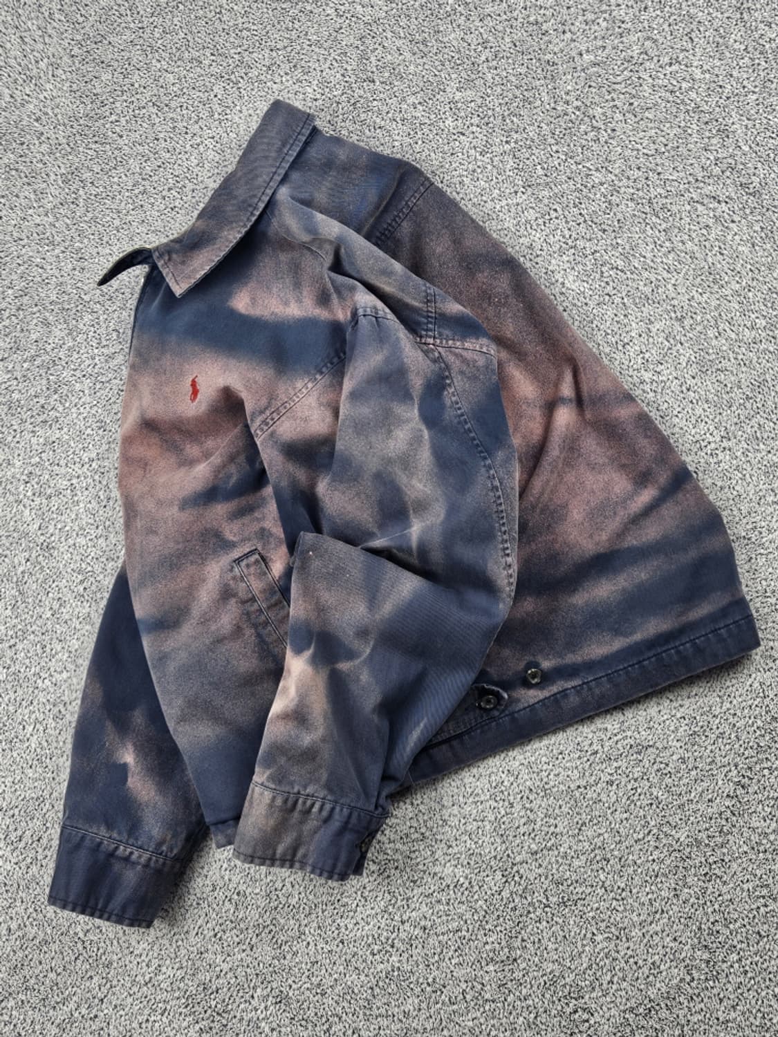폴로랄프로렌 다잉 워시드 커스텀 블루종 자켓 ( L ) / 10082 상품이미지3