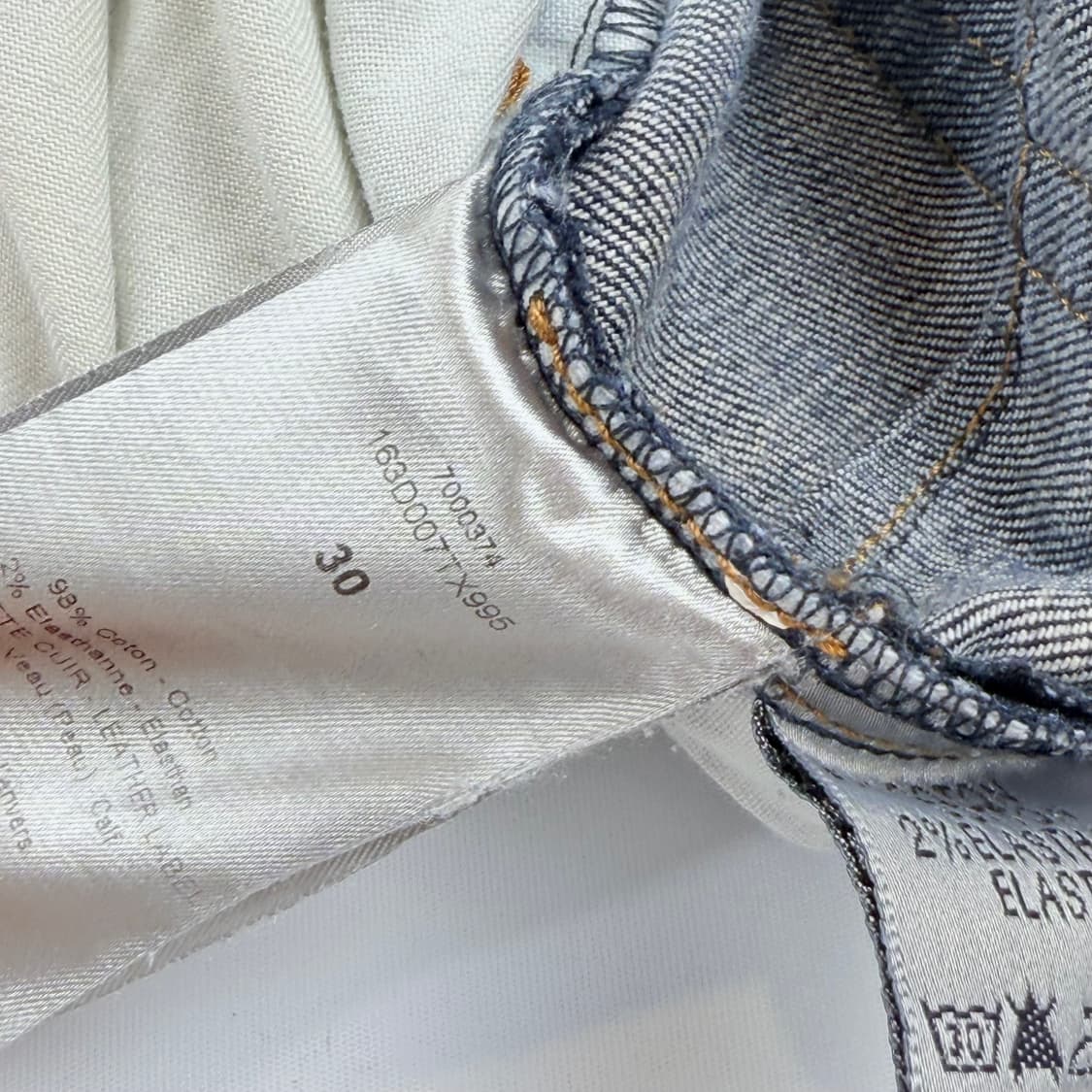 디올옴므 에디슬리먼 00s 데님팬츠 상품이미지9