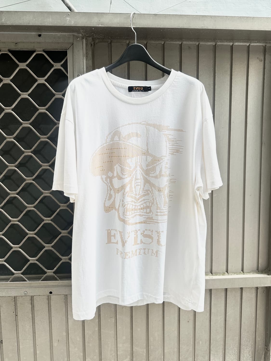 EVISU printing tee -white 상품이미지2