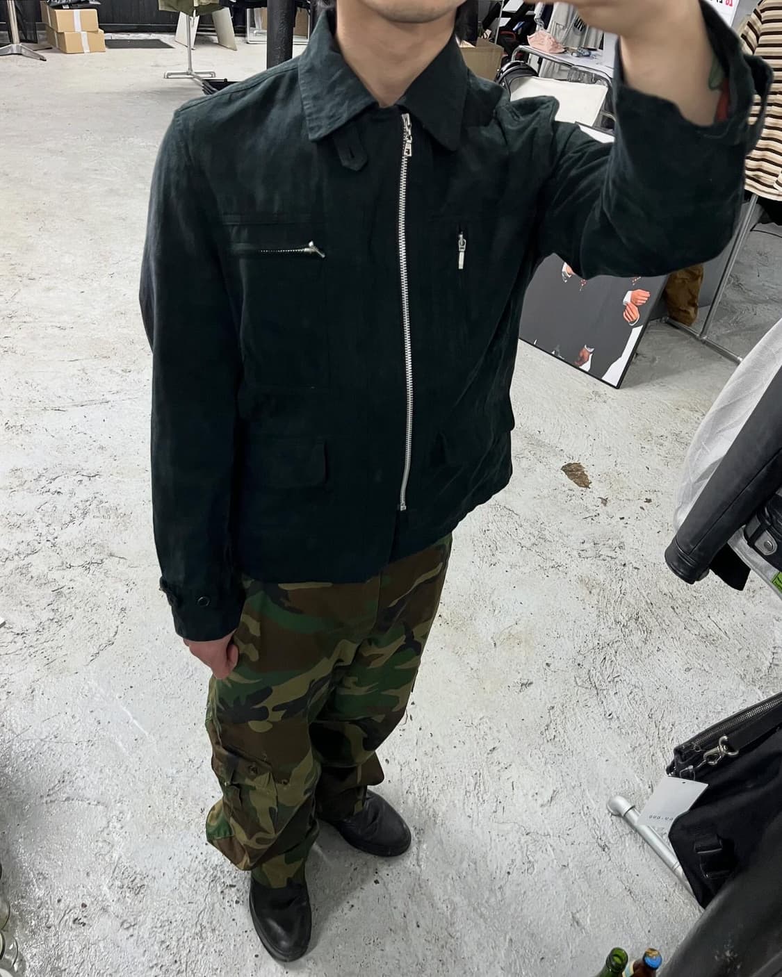 Comme ca ism work jacket 상품이미지1