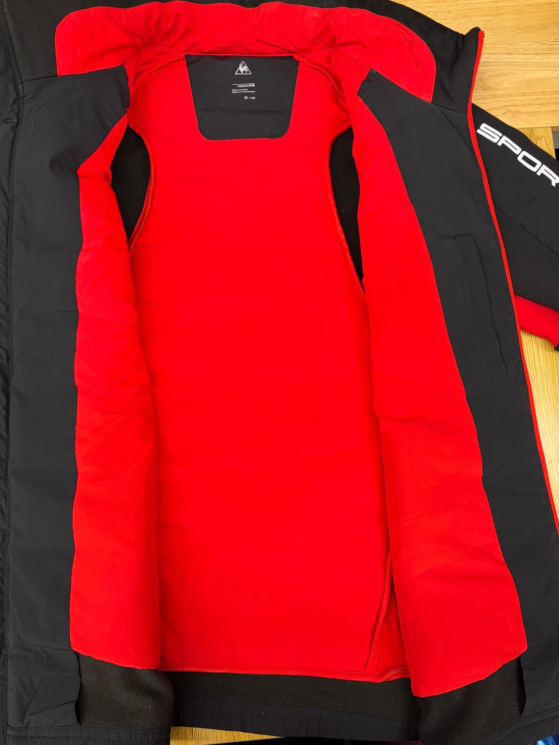 [XL] 르꼬끄 FC서울 패딩 자켓 블랙/레드 상품이미지7