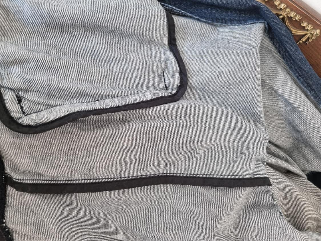 GUESS 남성 데님 블루종 자켓 XL 상품이미지6