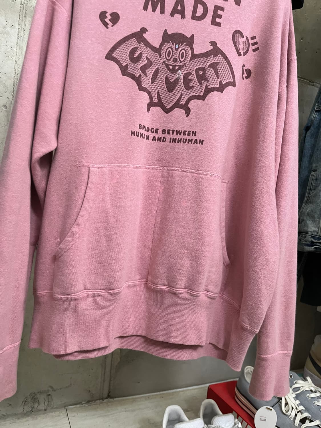 HUMAN MADE LIL UZI VERT HOODIE (XL) 상품이미지4