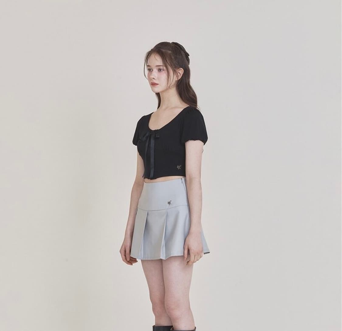 낫유어로즈 Celina skirt grey 상품이미지2
