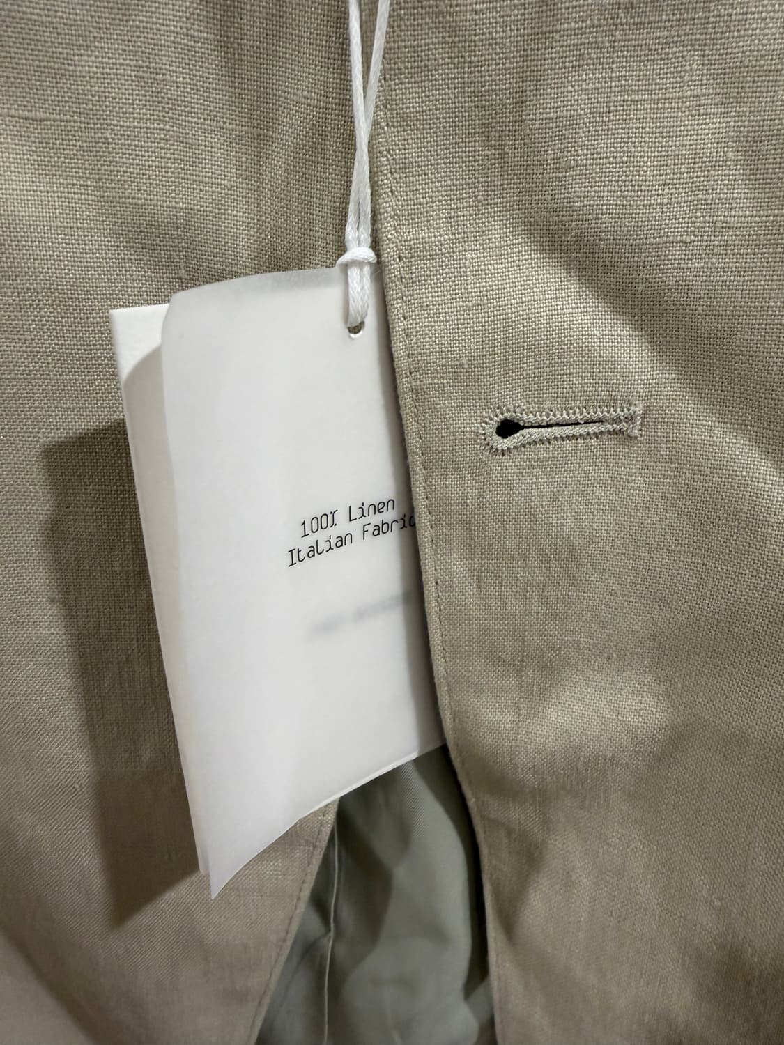 자라 오리진 100%린넨 이탈리안 패브릭 블레이져 상품이미지8