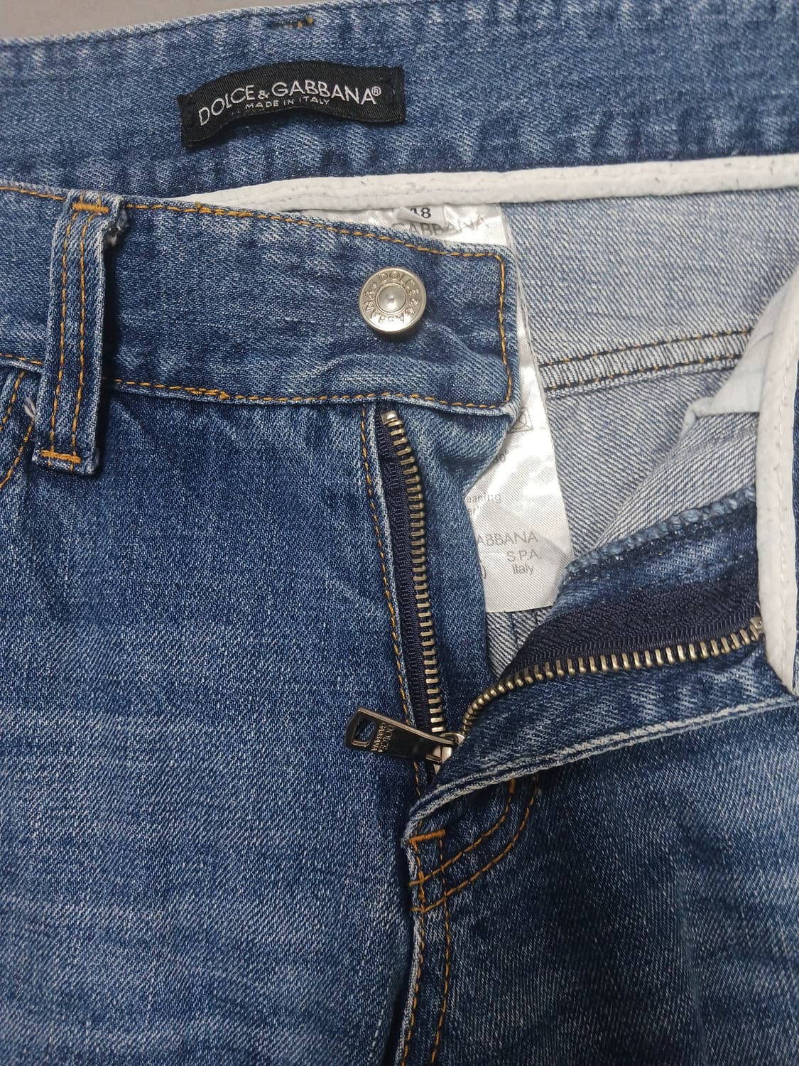 [32] 돌체앤가바나 스크래치 스트레이트진 청바지 상품이미지6