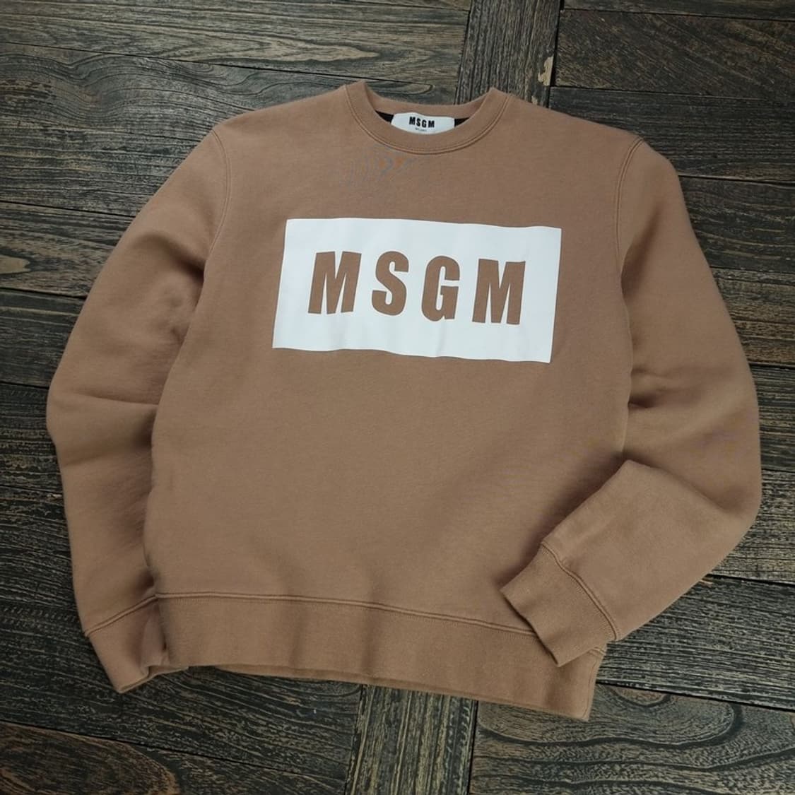 [엠에스지엠] 빅로고 프린팅 맨투맨 P01452 상품이미지1