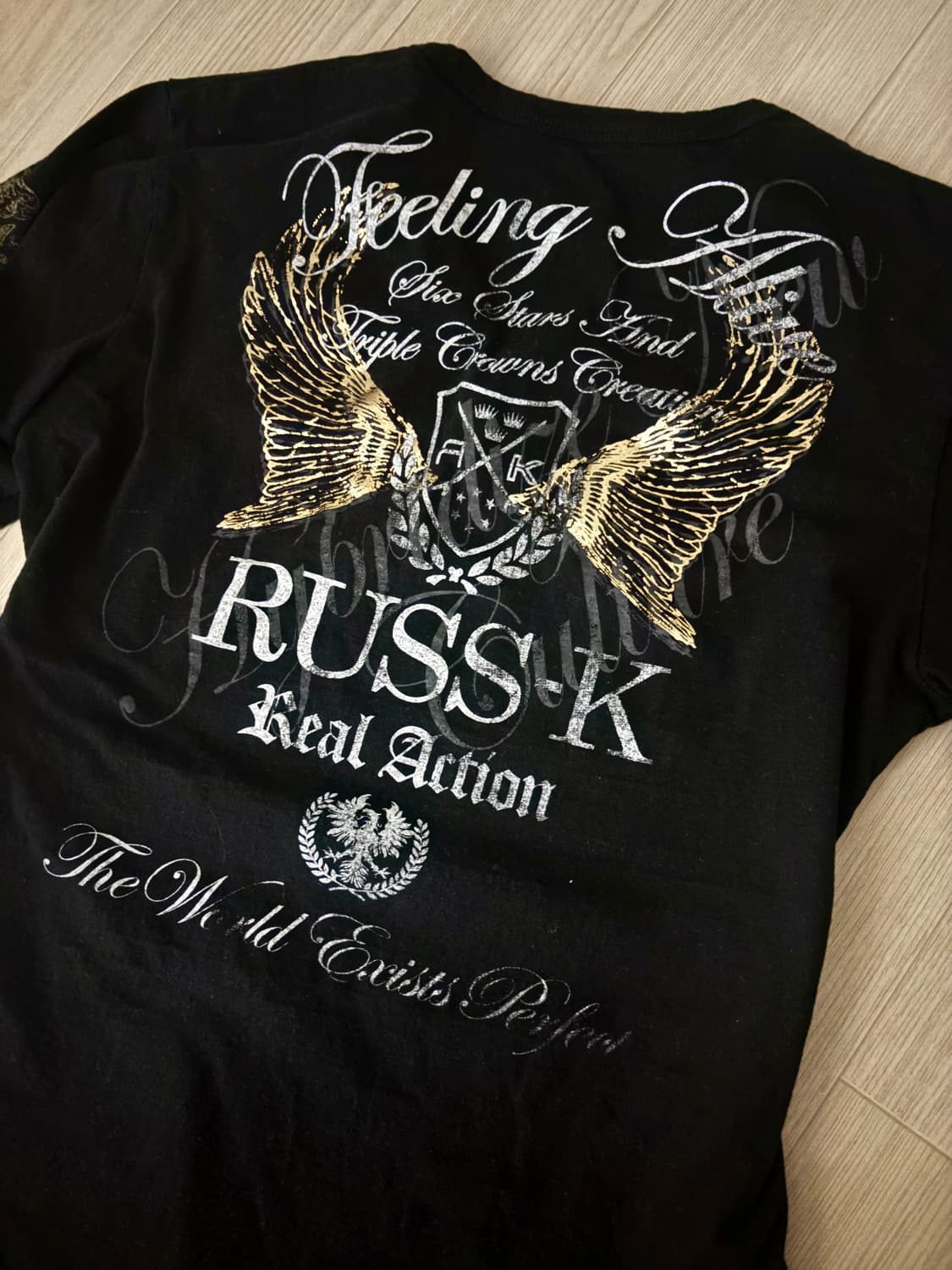 펑크 날개 롱슬리브 y2k 상품이미지1