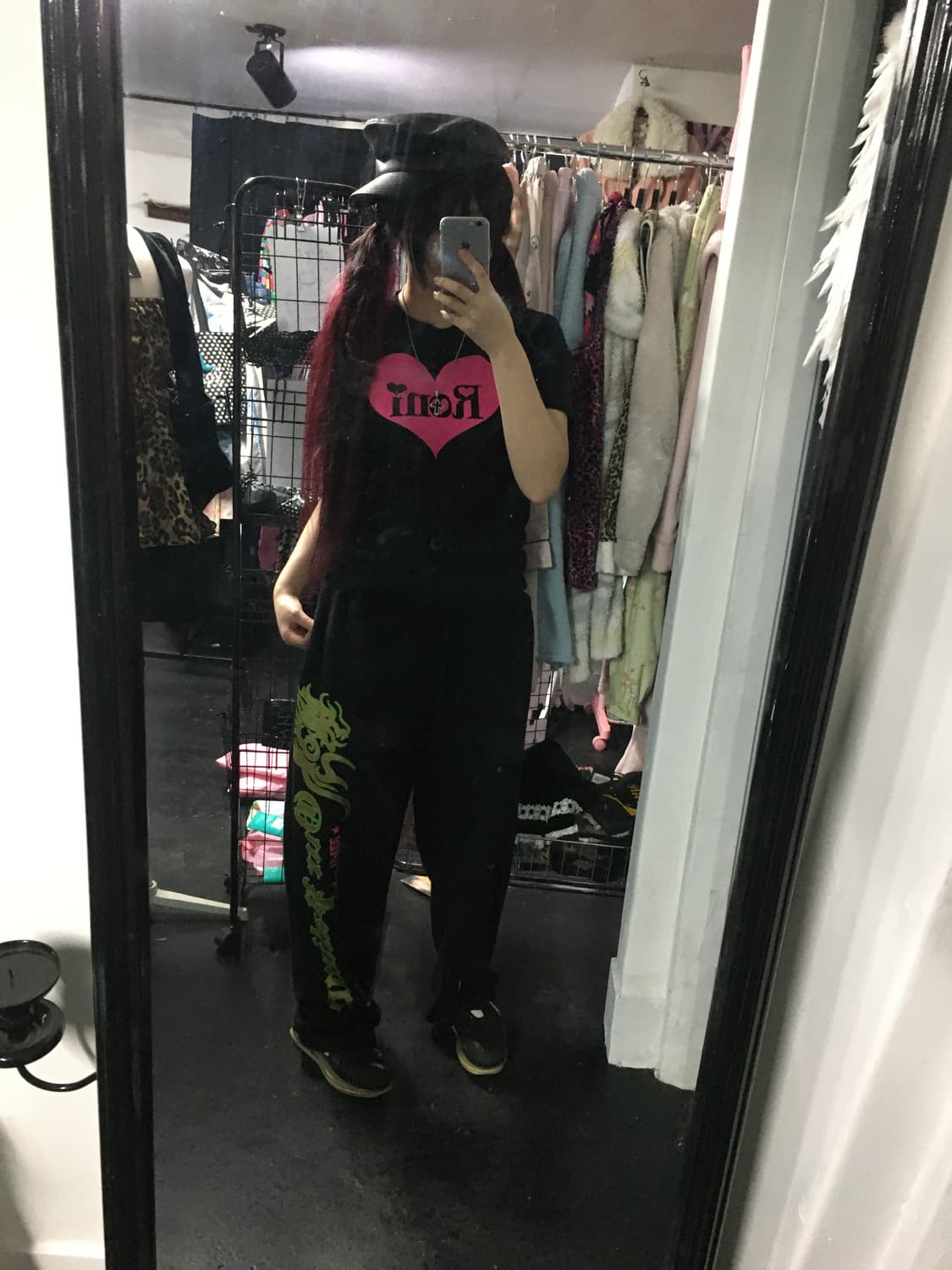 Pink Heart T-shirt & Pants 상품이미지5