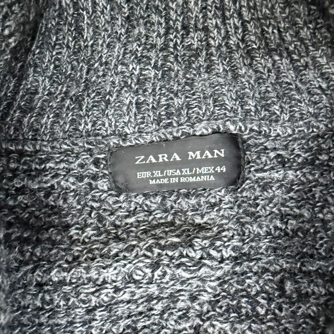 M 자라 맨 숄카라 니트 가디건 0126T1 상품이미지3