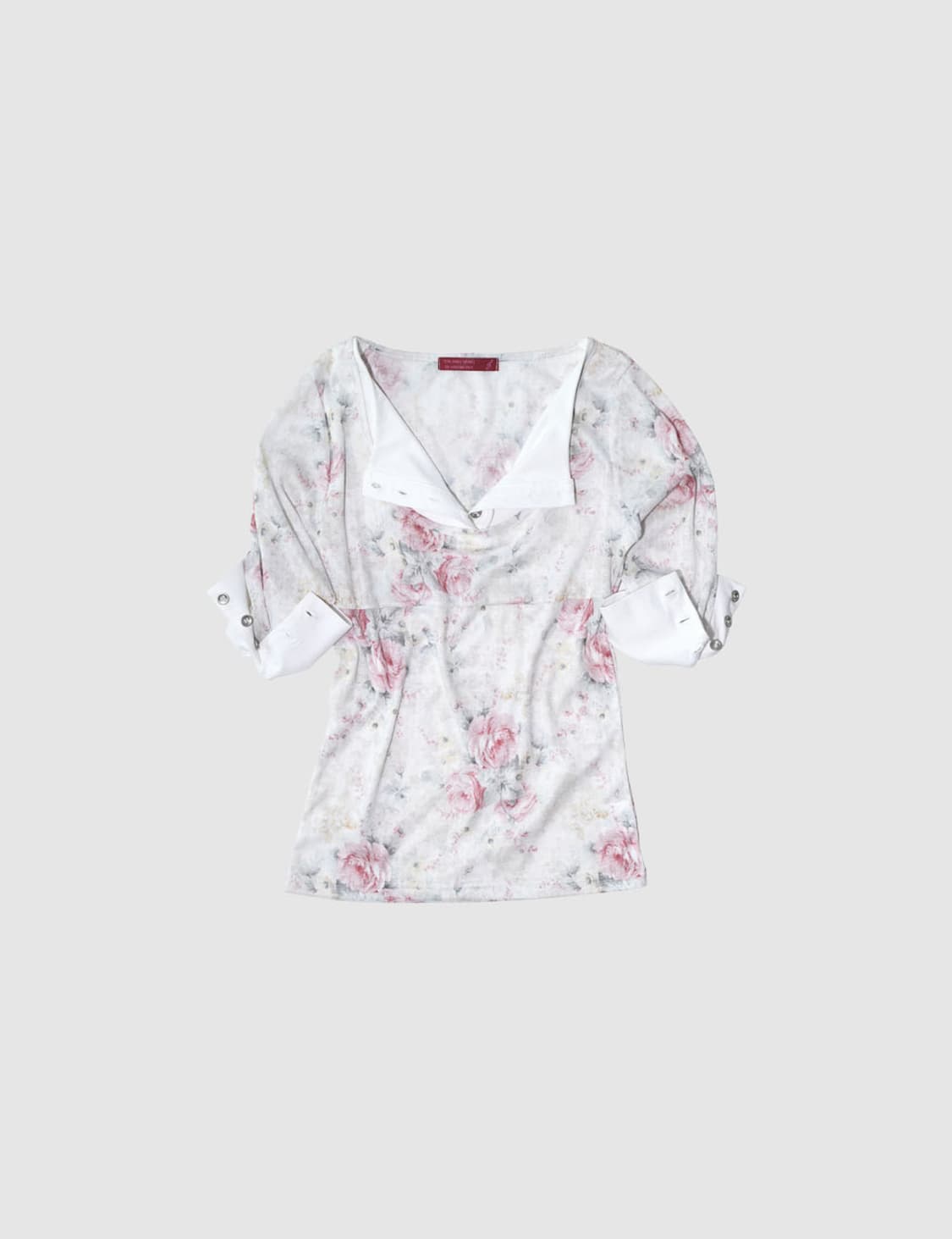 [새상품] [바로배송] Layered top, rose 상품이미지1