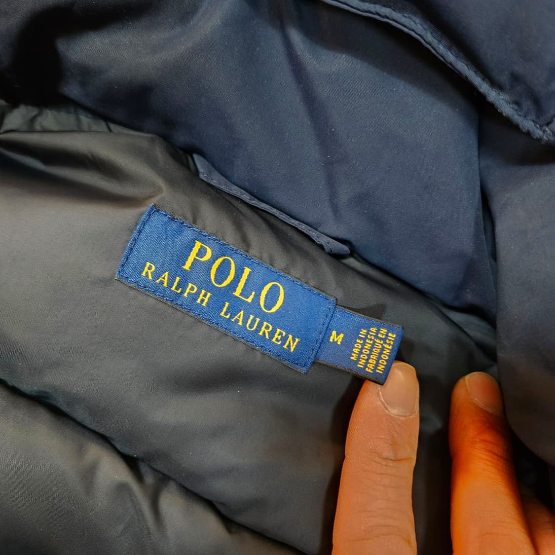 폴로랄프로렌 덕다운 후드 패딩 베스트 상품이미지8