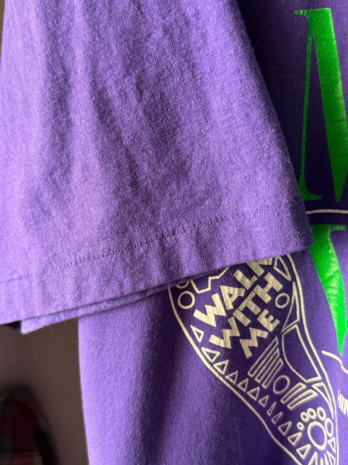 [2XL]90's Made in USA 메모리워크 캠페인 티셔츠 상품이미지4