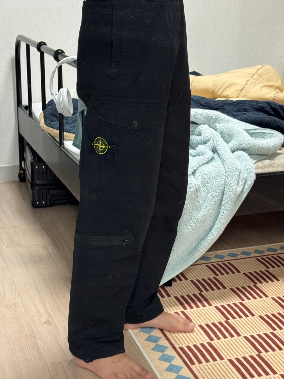 스톤아일랜드 23fw 루즈핏 카고팬츠 상품이미지6