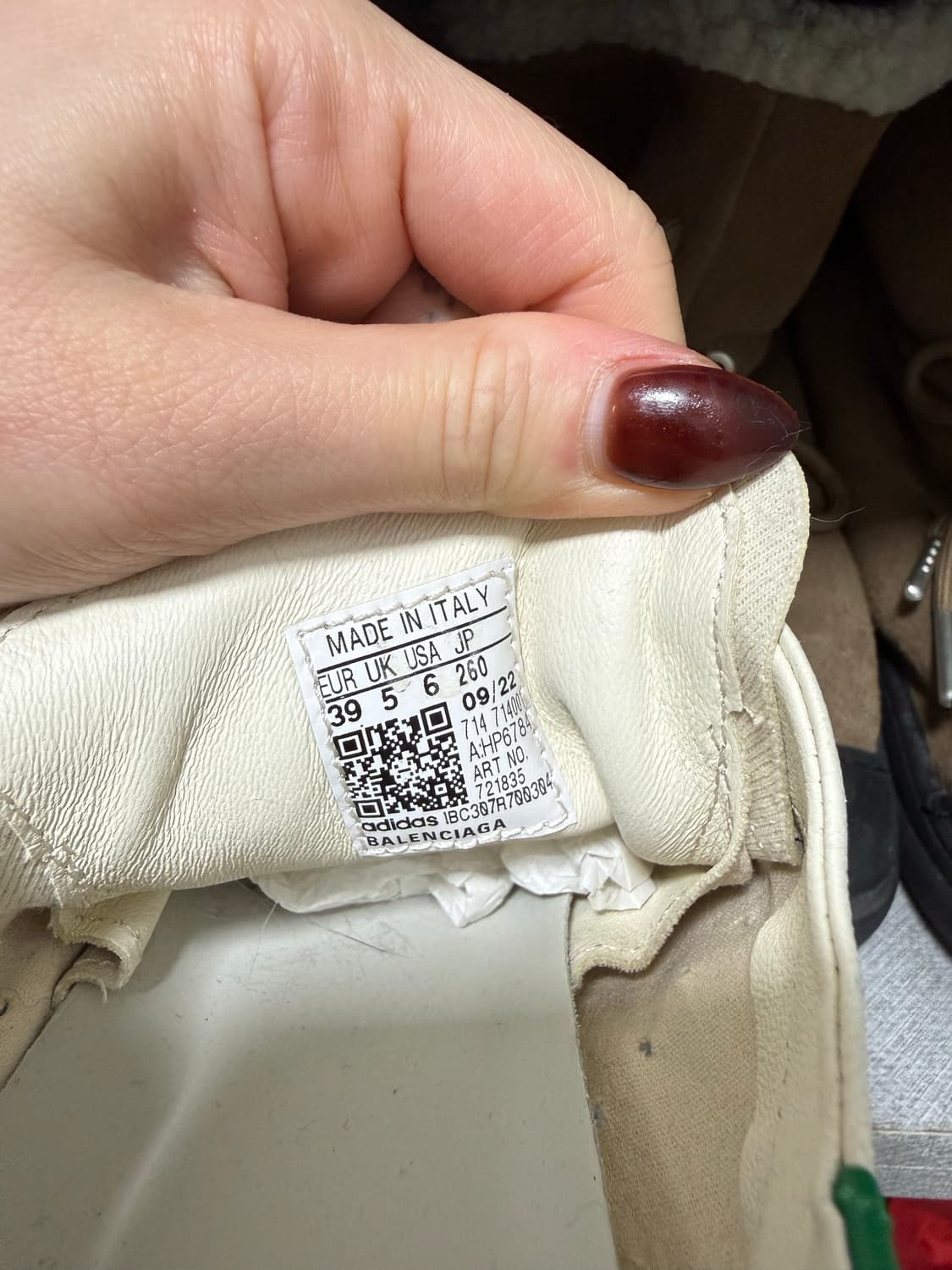 발렌시아가x아디다스 스탠스미스 상품이미지5