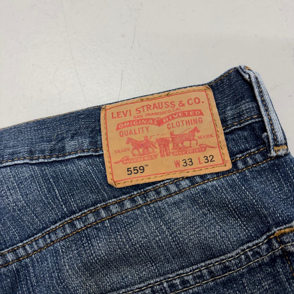 리바이스 559 새깅 워싱 스케이터 데님팬츠 상품이미지8