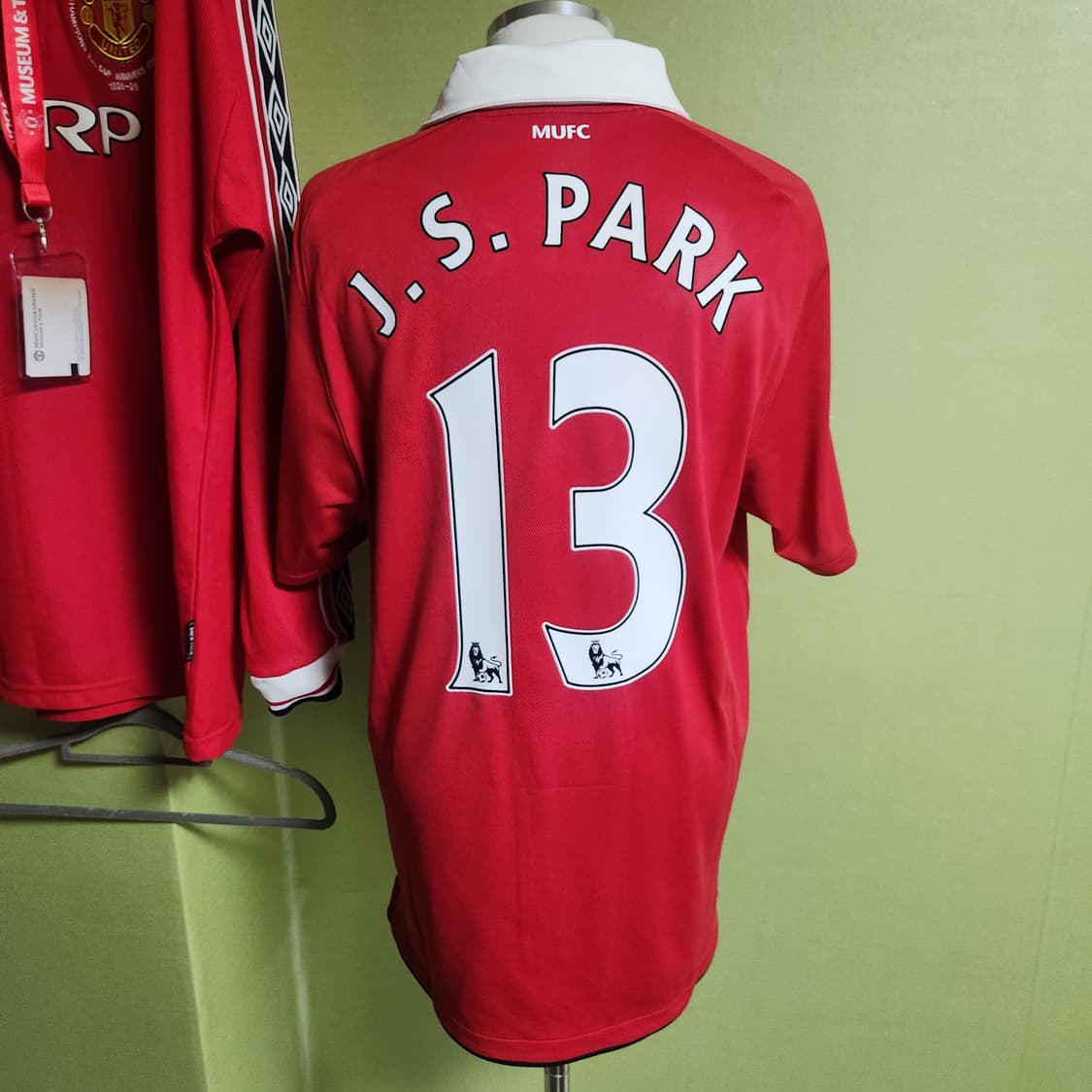 10-11 맨유 박지성 유니폼 상품이미지2