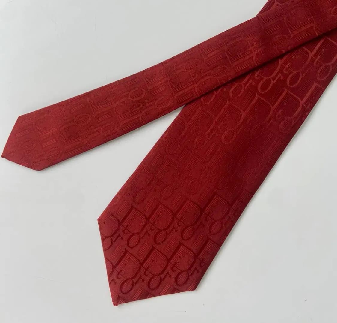 크리스찬 디올(Dior) 오블리크 정품 명품넥타이 상품이미지2