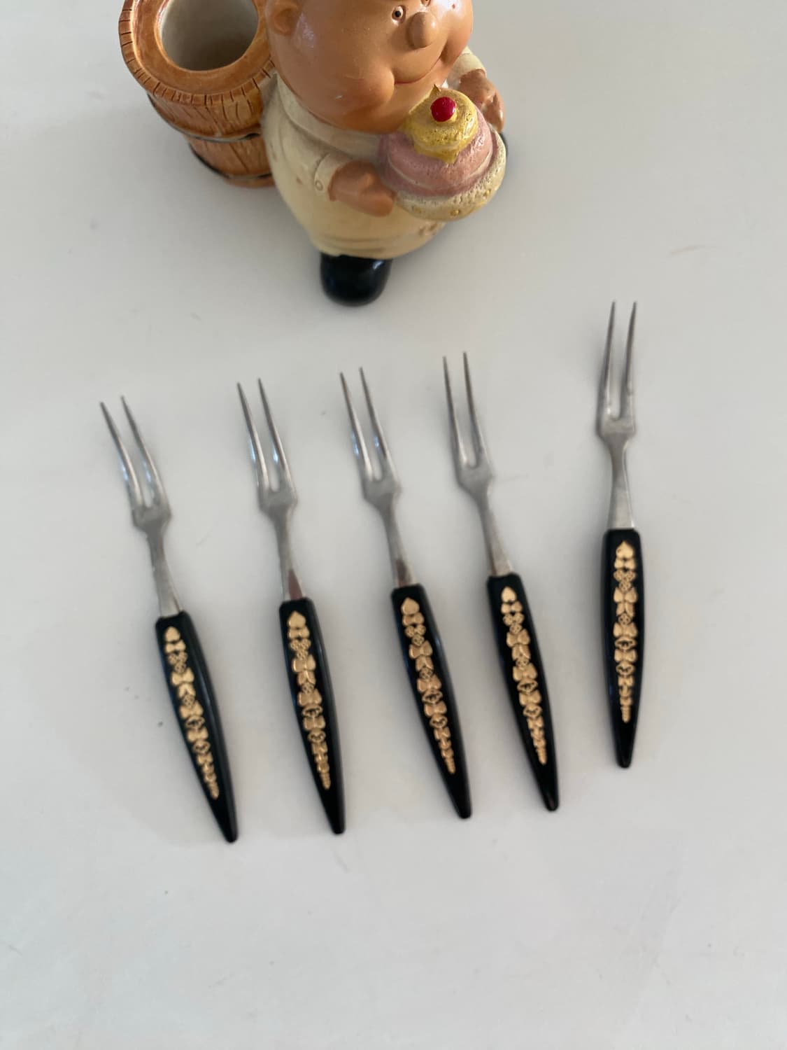 빈티지 과일 포크 5인 세트 상품이미지1