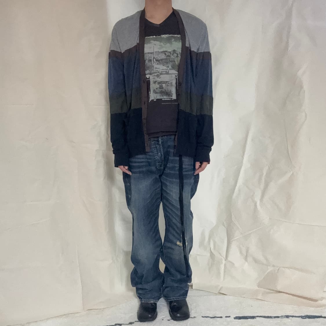 Kolor Multi-Tone  Color-Block Cardigan 상품이미지3