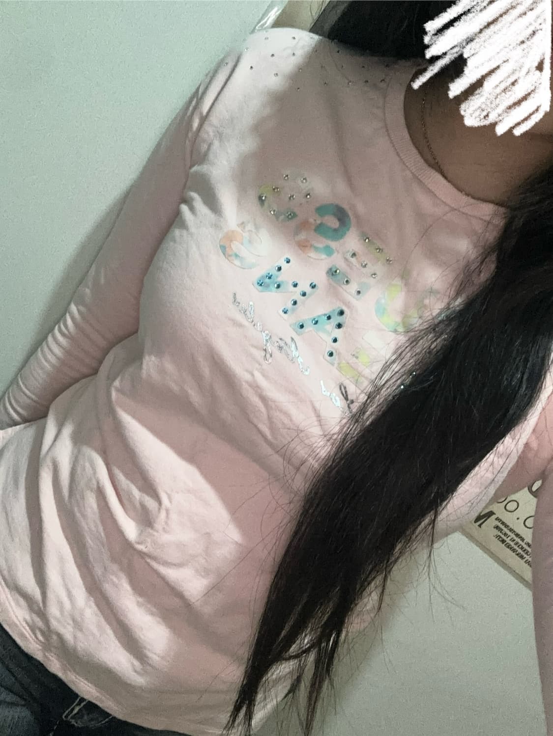 게스 빈티지 롱슬리브 갸루 상품이미지3