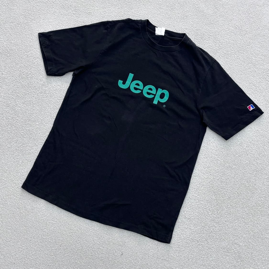 L 지프 빅로고 프린팅 반팔 티셔츠 0413E 상품이미지1