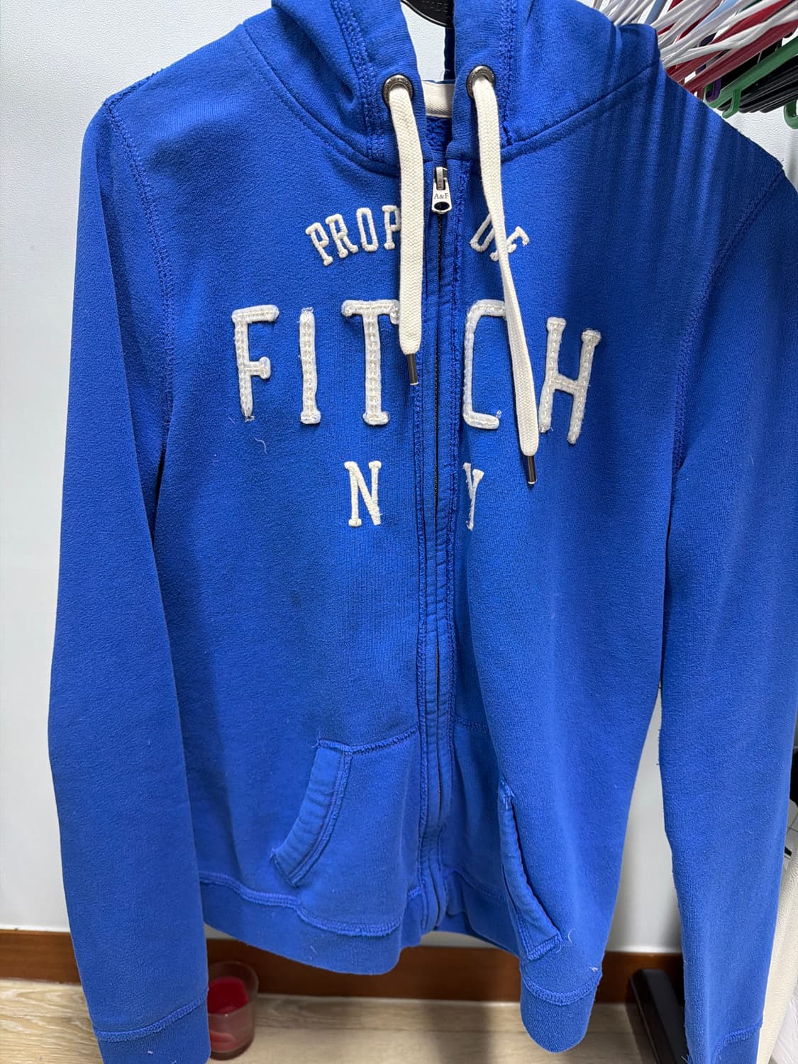 아베크롬비 블루 후드집업 상품이미지1