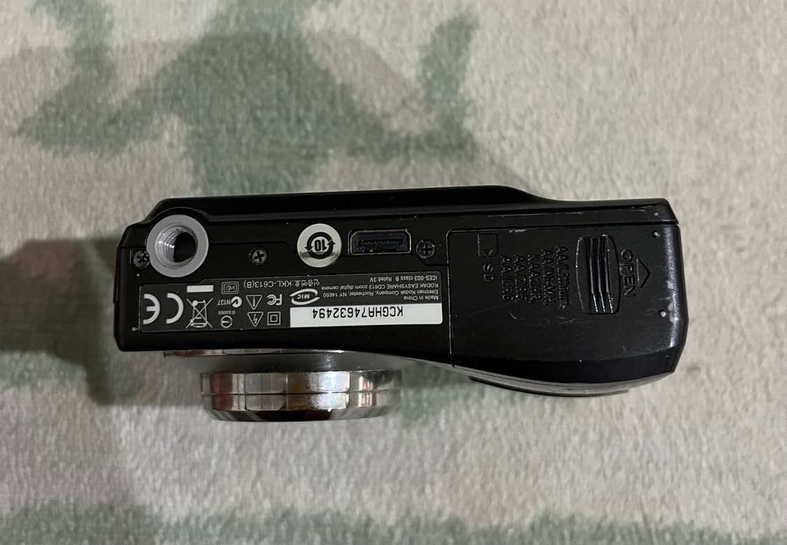 코닥 이지쉐어 c613 블랙 카리나 카메라 디카 빈티지 상품이미지4