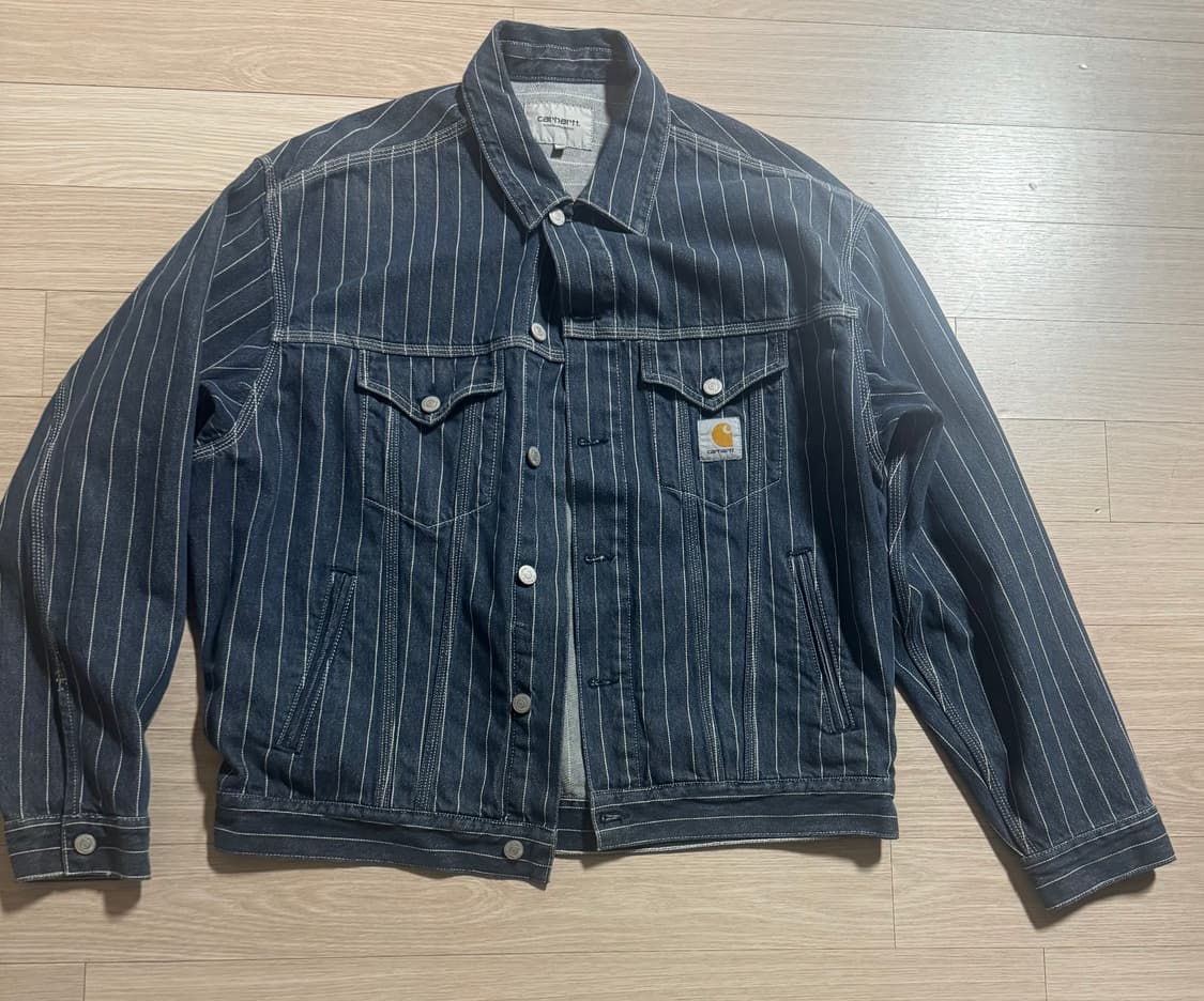 (L)칼하트 스트라이프 자켓 상품이미지1