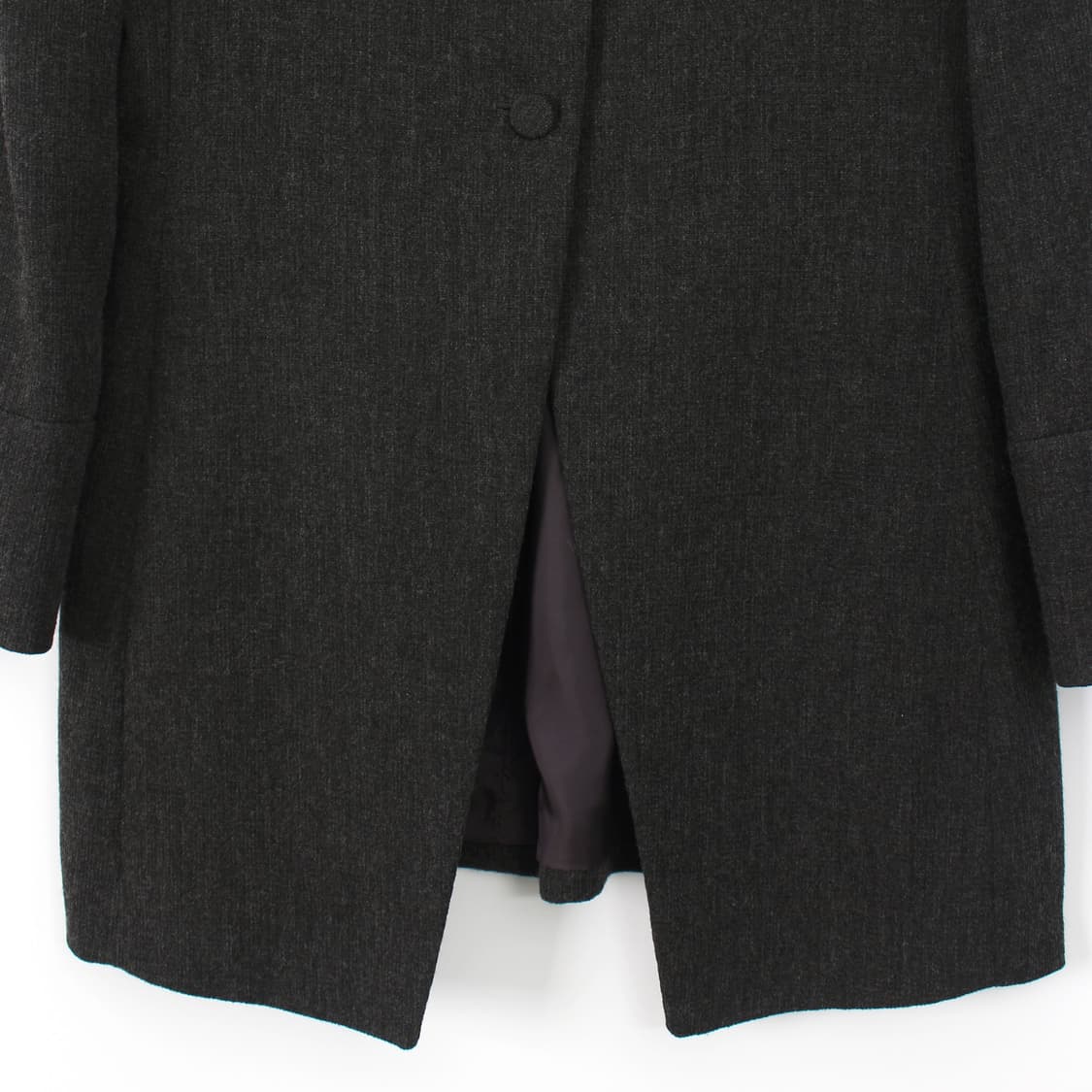 엠포리오 아르마니 ARMANI 빈티지 울 그레이 모던 트임 슬릿 자켓 상품이미지4