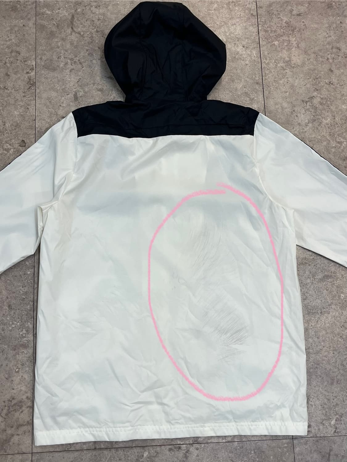 아디다스 후드 바람막이 화이트 M #csz2871 상품이미지8