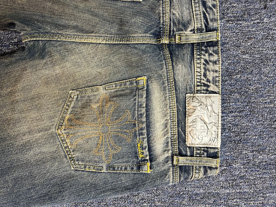일본 y2k snatch jeans 부츠컷 상품이미지5