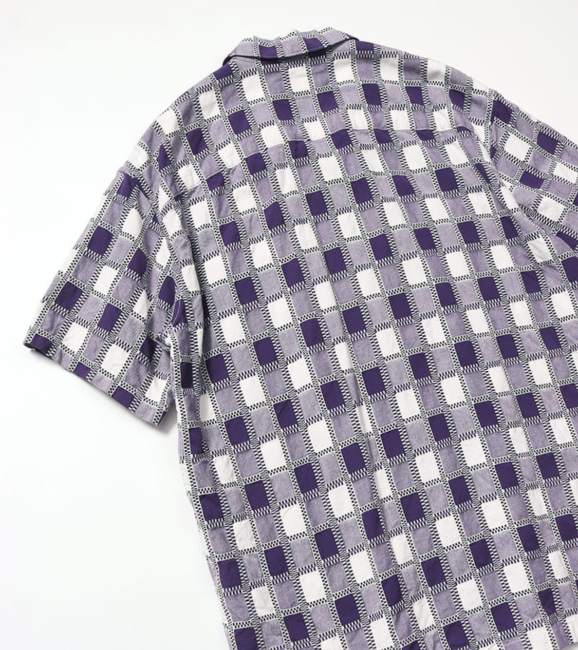 KUON - PURPLE CHECK SHIRT 상품이미지10