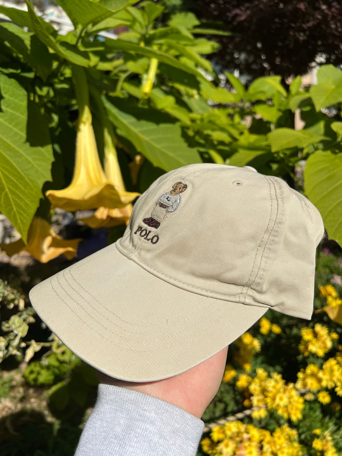 [POLO vintage] 90s Polo sport 베어 로고 캡 상품이미지1