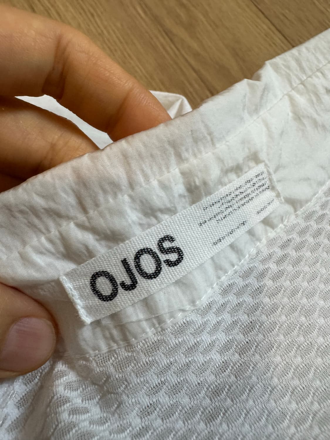 Ojos 오호스 에어리 더블스냅 셔츠 상품이미지5