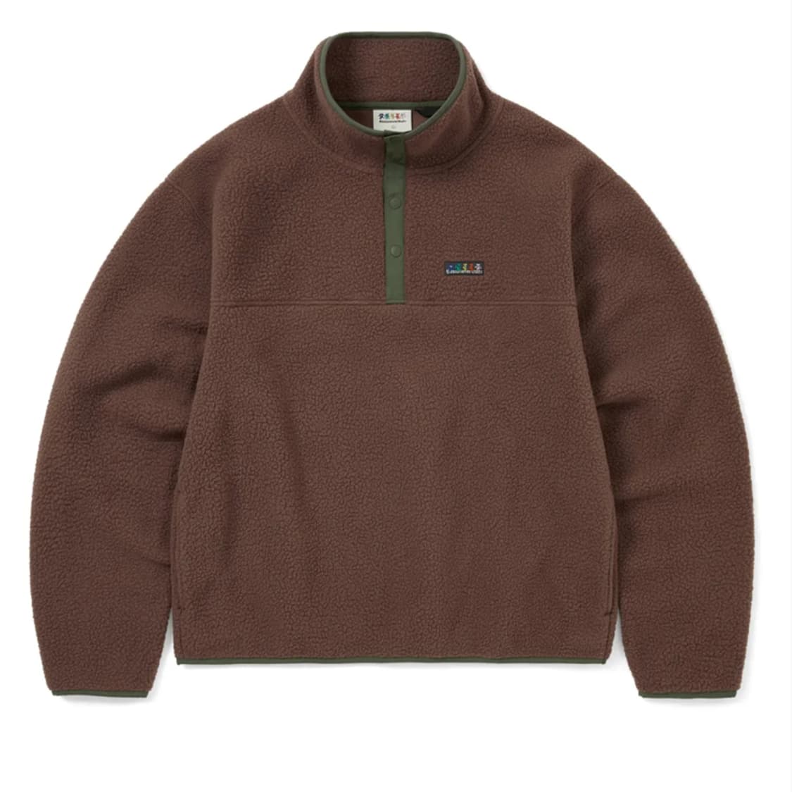 디스이즈네버댓 디네댓 gd 그레이트풀데드 플리스 풀오버 브라운 L 상품이미지1